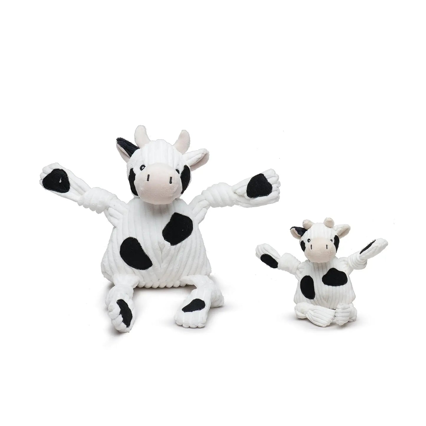 Dottie Cow Knottie® Plush Dog Toy - HuggleHounds - Flyclothing LLC