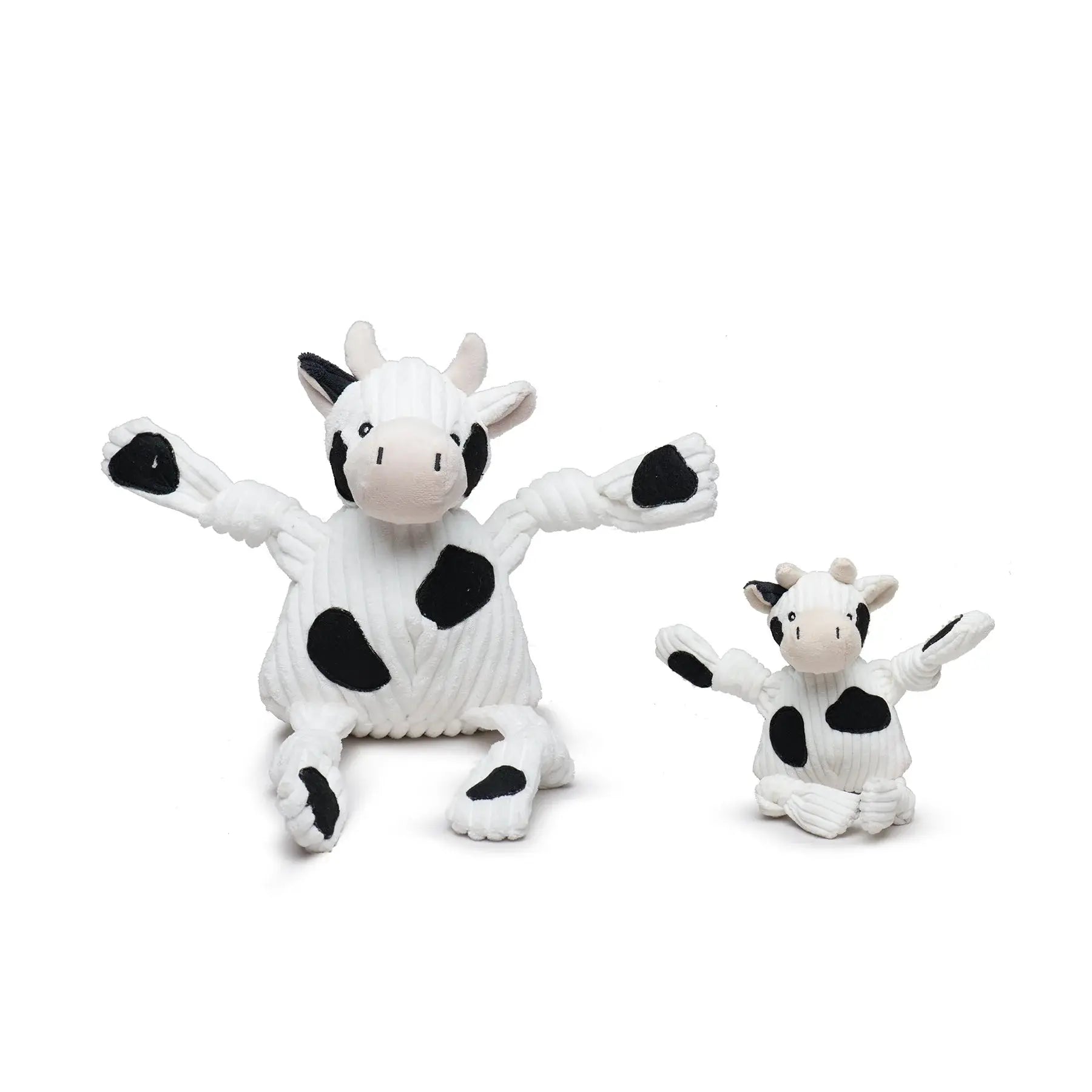 Dottie Cow Knottie® Plush Dog Toy - HuggleHounds - Flyclothing LLC