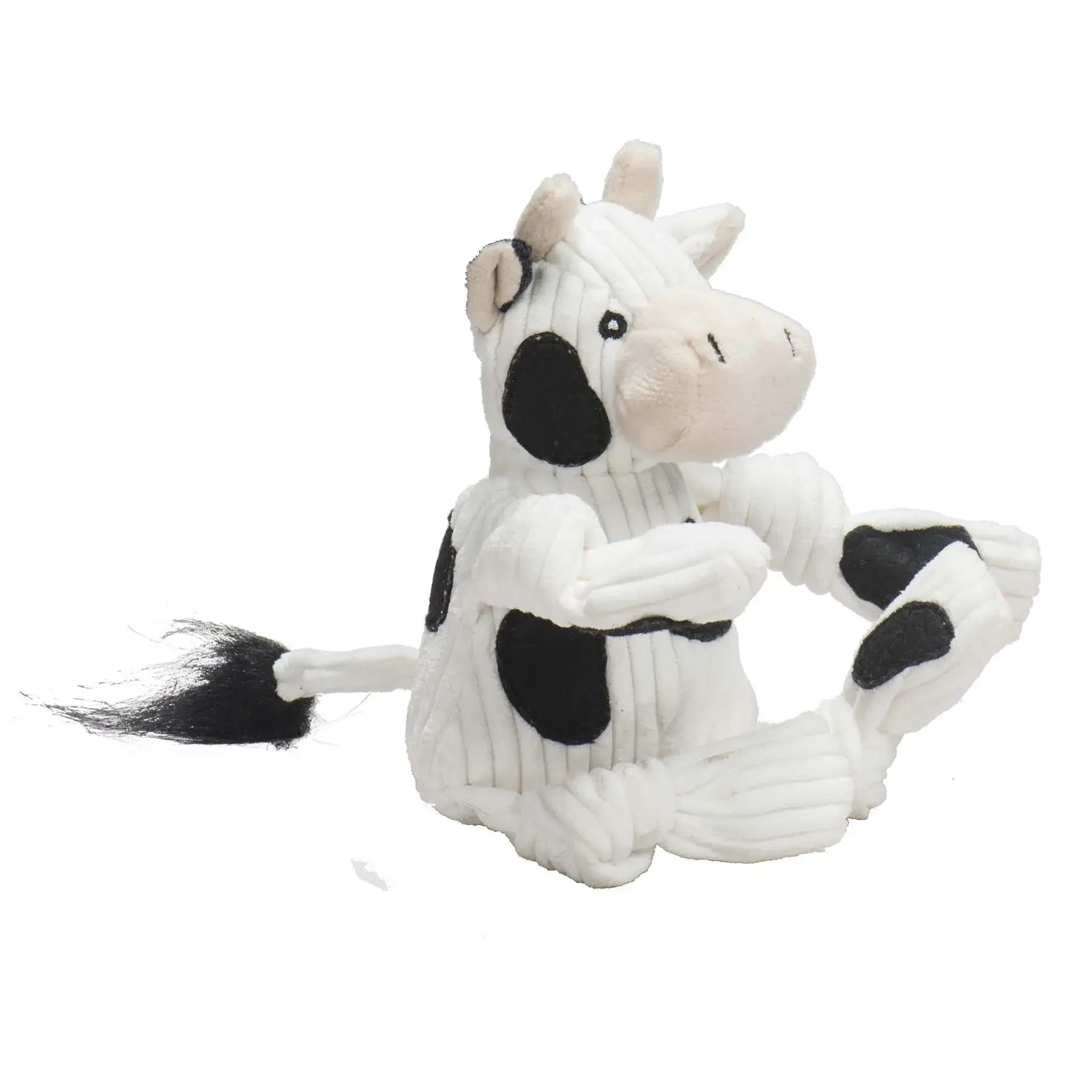 Dottie Cow Knottie® Plush Dog Toy - HuggleHounds - Flyclothing LLC