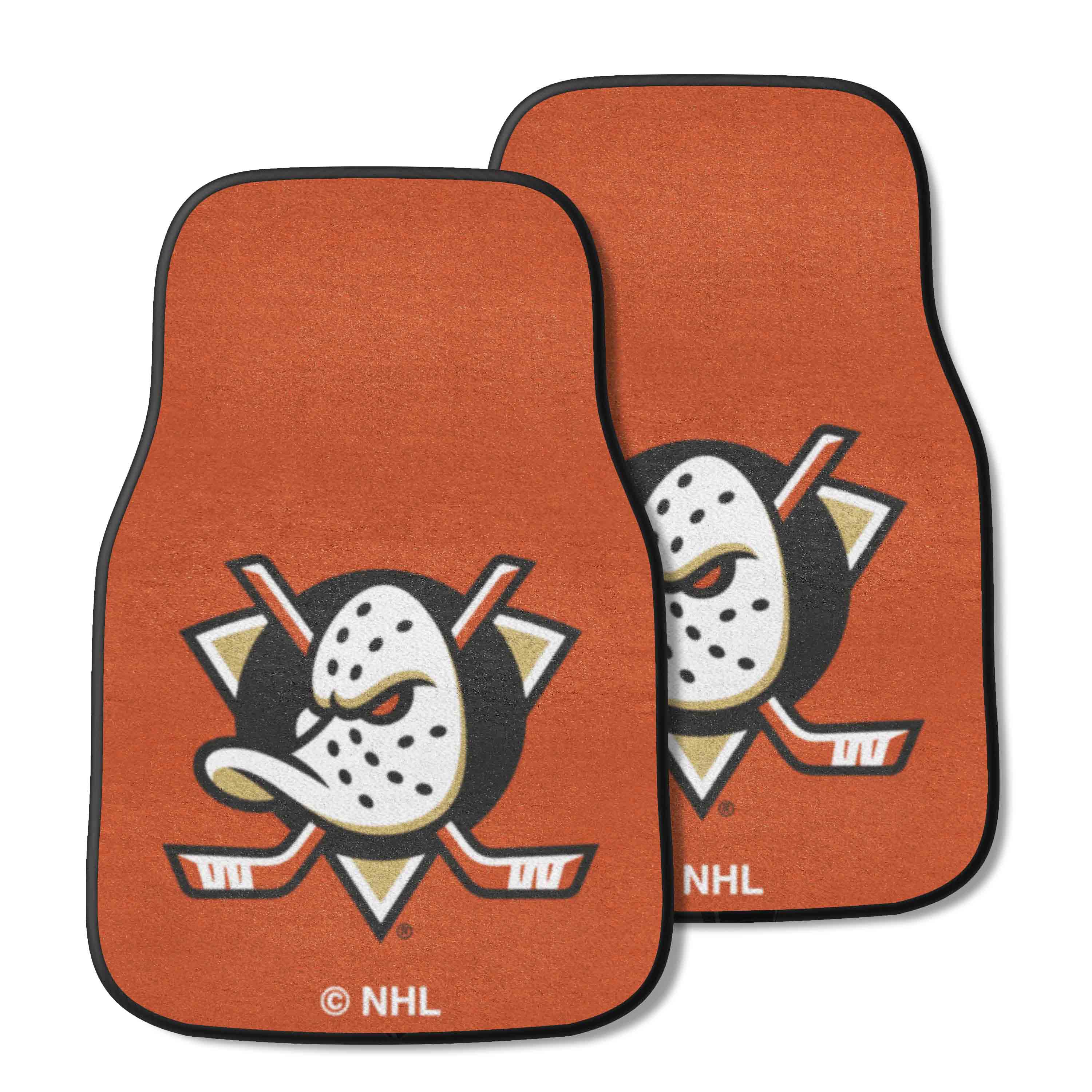 Anaheim Ducks Front Carpet Car Mat Set - 2 Pieces - Anaheim Ducks