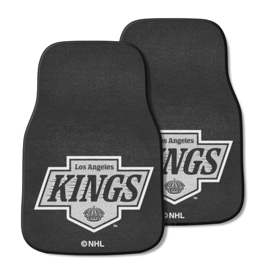 Los Angeles Kings Front Carpet Car Mat Set - 2 Pieces - Los Angeles Kings