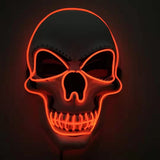 Skull LED Glowing Halloween Mask