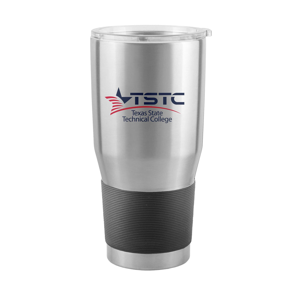 Texas State Tech 30oz Black Sleeve Stainless Steel Tumbler - Logo Brands - Flyclothing LLC