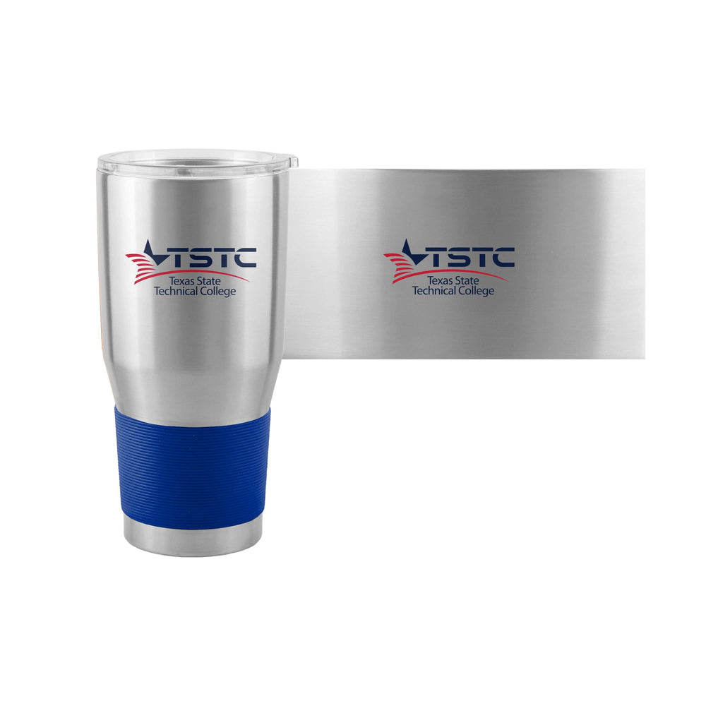 Texas State Tech 30oz Royal Sleeve Stainless Steel Tumbler - Logo Brands - Flyclothing LLC