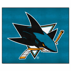San Jose Sharks Tailgater Rug - 5ft. x 6ft. - San Jose Sharks