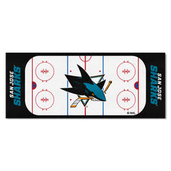 San Jose Sharks Rink Runner - 30in. x 72in. - San Jose Sharks