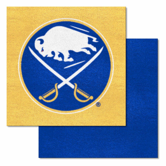 Buffalo Sabres Team Carpet Tiles - 45 Sq Ft. - Buffalo Sabres