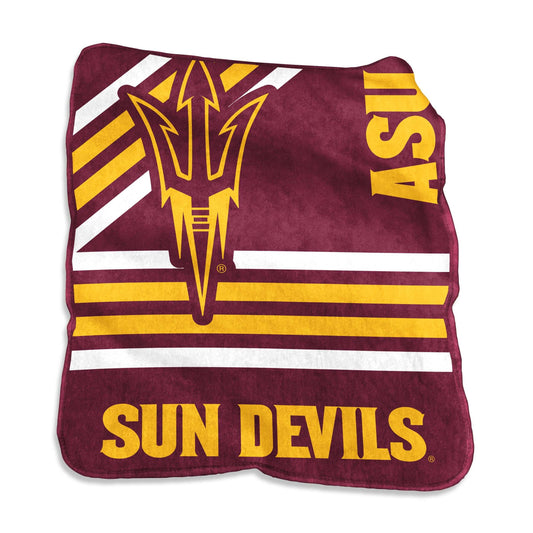 Arizona State Raschel Throw - Logo Brands - Flyclothing LLC