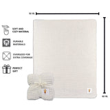 Arizona State Cable Knit Throw 50x60 - Logo Brands - Flyclothing LLC