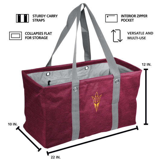 Arizona State Crosshatch Picnic Caddy - Logo Brands - Flyclothing LLC