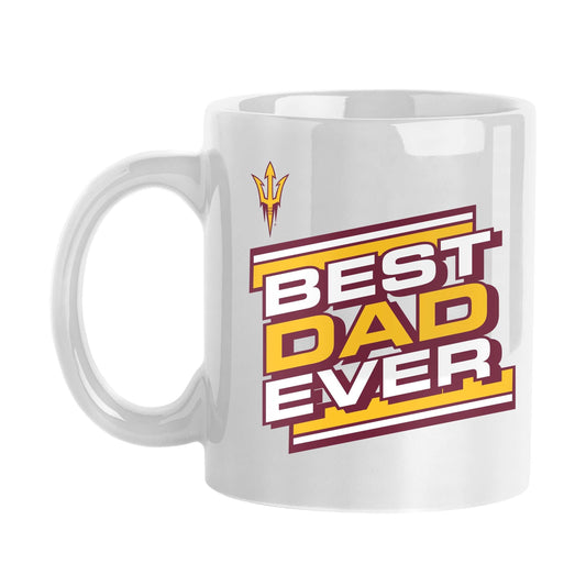 Arizona State 11oz Best Dad Ever Sublimated Mug - Logo Brands - Flyclothing LLC
