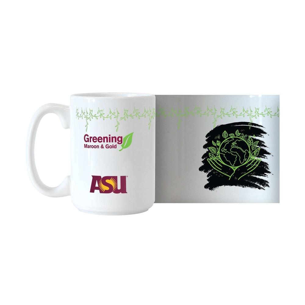 Arizona State Pen Earth Day 15oz Sublimated Mug - Logo Brands - Flyclothing LLC