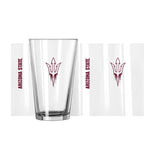Arizona State 16oz Gameday Pint Glass - Logo Brands - Flyclothing LLC
