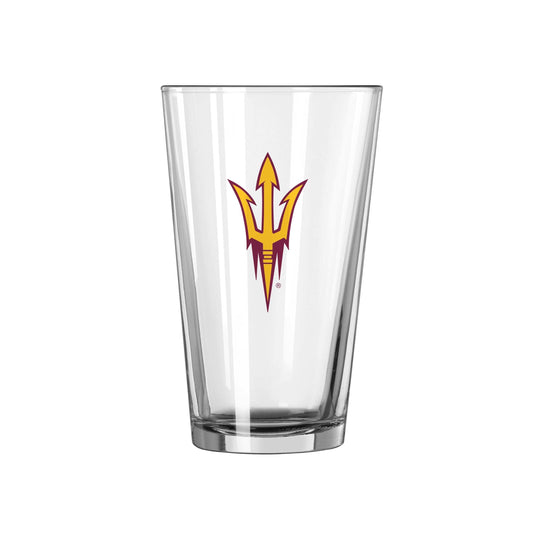 Arizona State 16oz Logo Pint Glass - Logo Brands - Flyclothing LLC