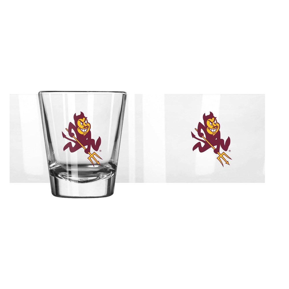 Arizona State 2oz Mascot Shot Glass - Logo Brands - Flyclothing LLC