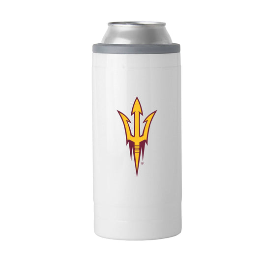 Arizona State Letterman 12 oz Slim Can Coolie - Logo Brands - Flyclothing LLC