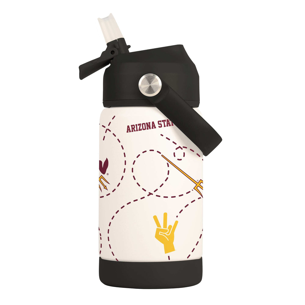 AZ State 12oz Mascot SS Kids Bottle - Logo Brands - Flyclothing LLC