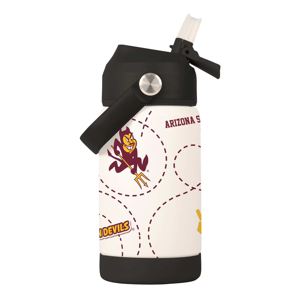 AZ State 12oz Mascot SS Kids Bottle - Logo Brands - Flyclothing LLC