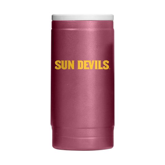 Arizona State Flipside Powder Coat Slim Can Coolie - Logo Brands - Flyclothing LLC