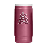 Arizona State Baseball 12oz Powder Coat Slim Can Coolie - Logo Brands - Flyclothing LLC