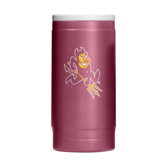 Arizona State Sparky 12oz Powder Coat Slim Can Coolie - Logo Brands - Flyclothing LLC