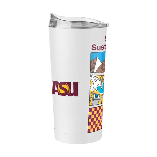 AZ State 20oz Design Contest Reishan Powder Coat Tumbler - Logo Brands - Flyclothing LLC