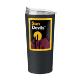 Arizona State Chinese Alumni Black 20oz Powder Coat Tumbler - Logo Brands - Flyclothing LLC