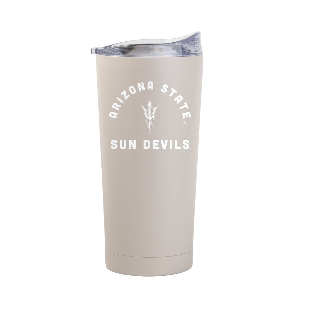 Arizona State 20oz Archway Sand Powder Coat Tumbler - Logo Brands - Flyclothing LLC