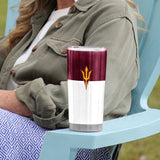 AZ State Colorblock 20oz Stainless Tumbler - Logo Brands - Flyclothing LLC