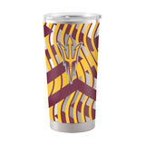 Arizona State 20oz Flex Silver Stainless Tumbler - Logo Brands - Flyclothing LLC