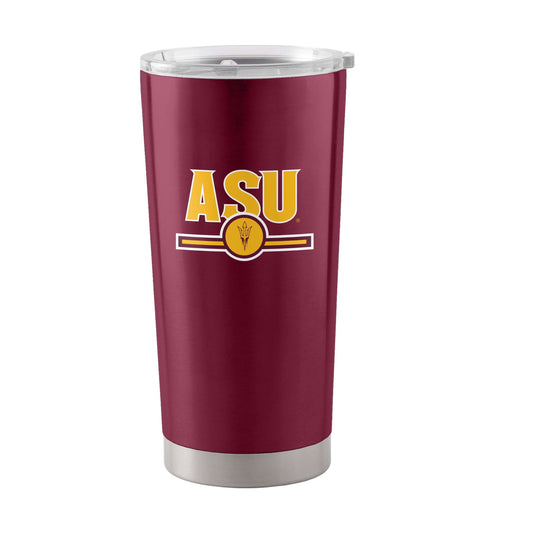 Arizona State 20oz Letterman Stainless Tumbler - Logo Brands - Flyclothing LLC