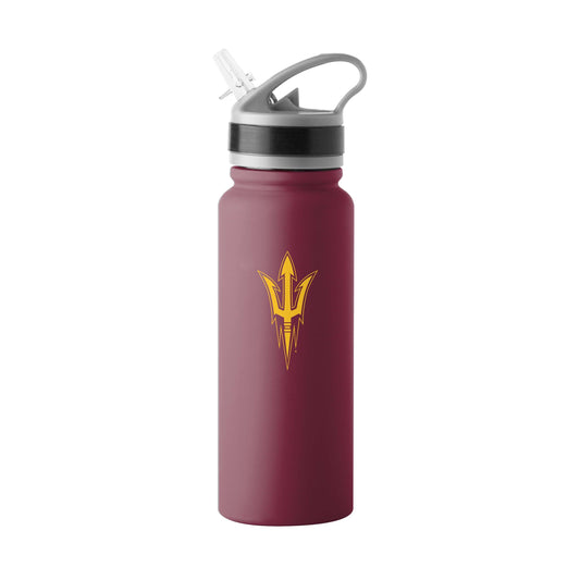 AZ State 25oz Campus Color Letterman Stainless Single Wall Flip Top Bottle - Logo Brands - Flyclothing LLC