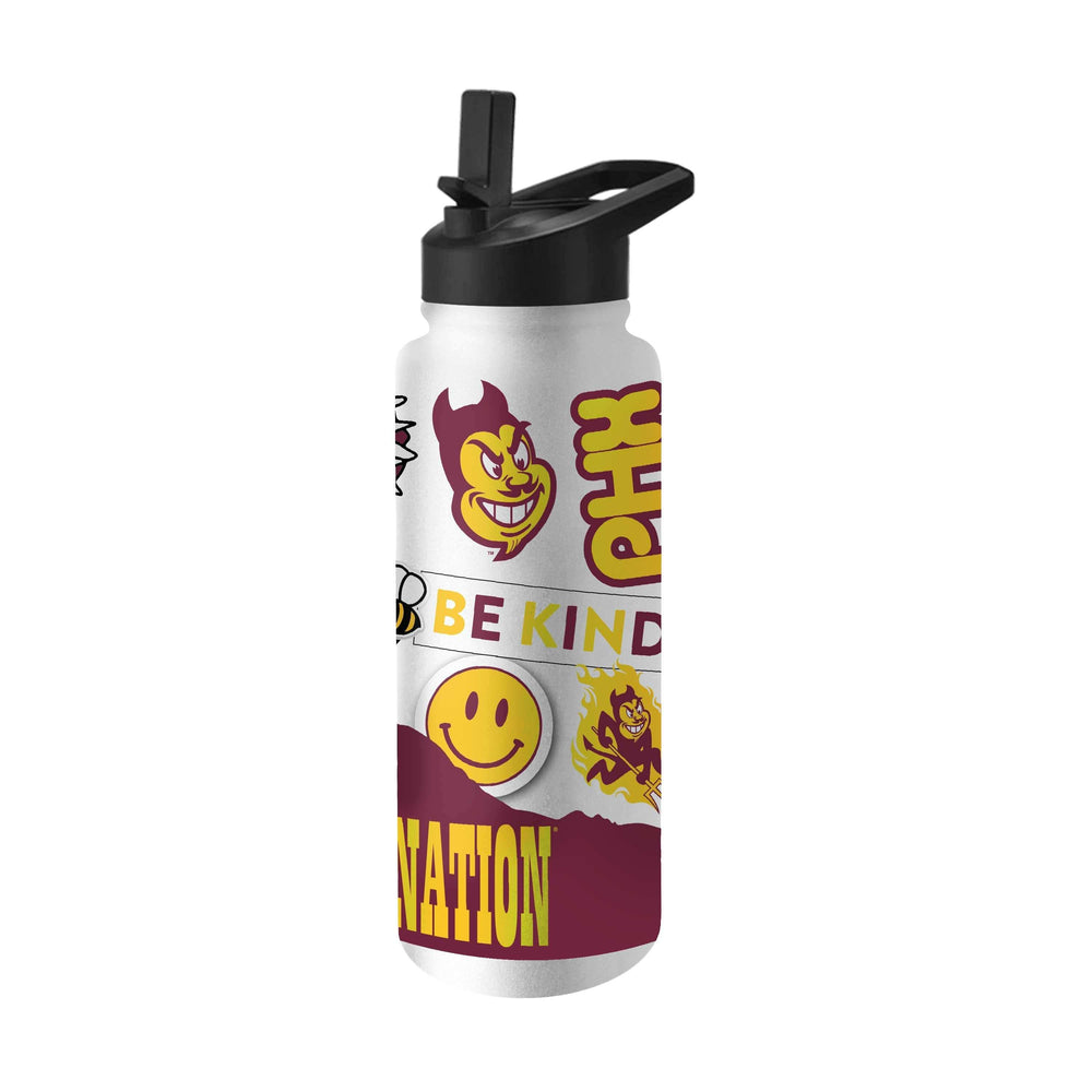 Arizona State 34oz Native Quencher Bottle - Logo Brands - Flyclothing LLC