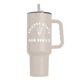 Arizona State 40oz Archway Sand Powder Coat Tumbler - Logo Brands - Flyclothing LLC