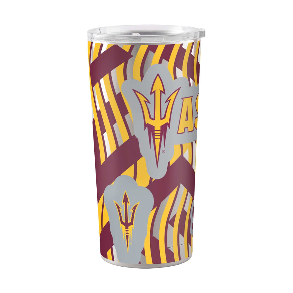 AZ State 20oz Flex Plastic Wall Stainless Tumbler - Logo Brands - Flyclothing LLC