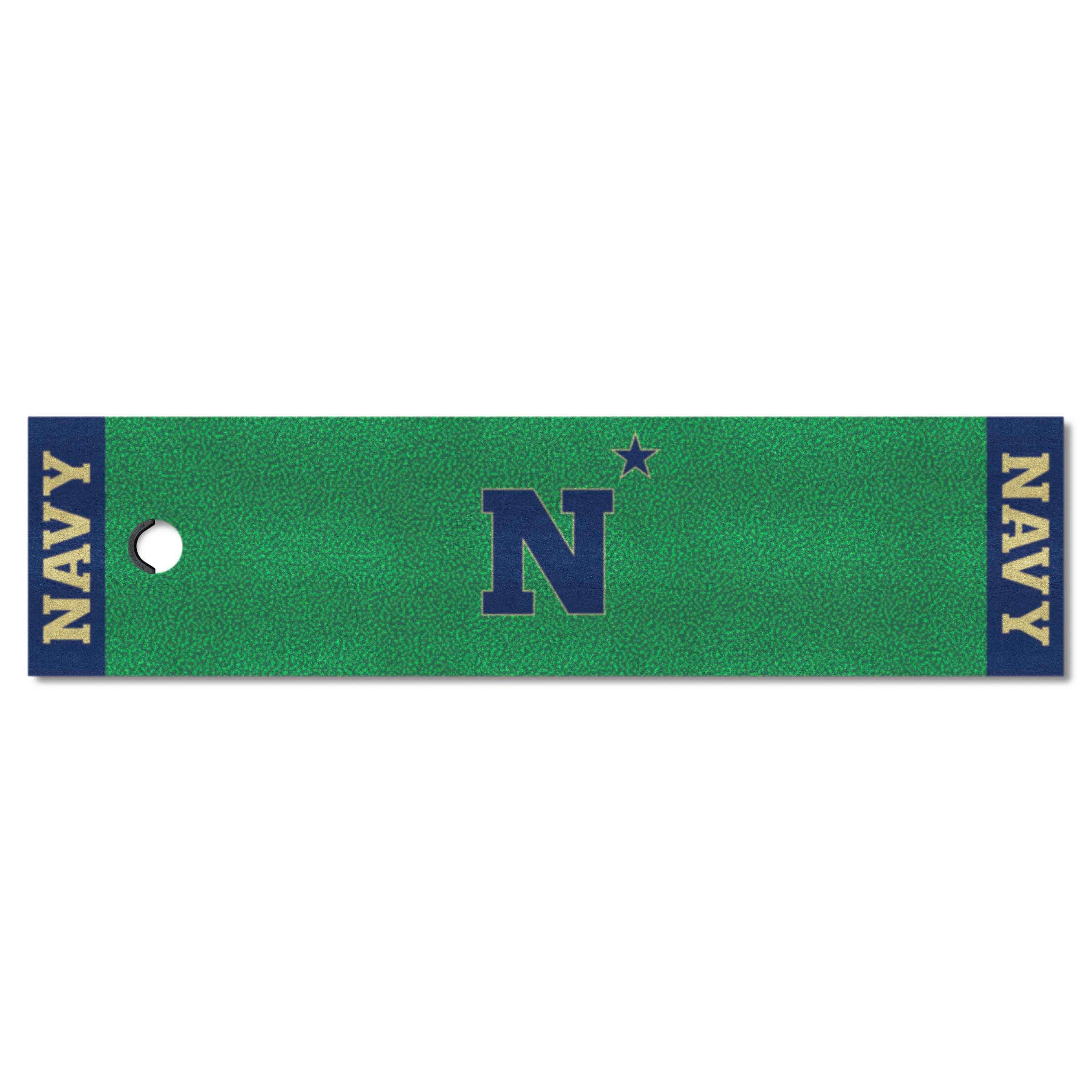 Naval Academy Putting Green Mat - 1.5ft. x 6ft. - Naval Academy