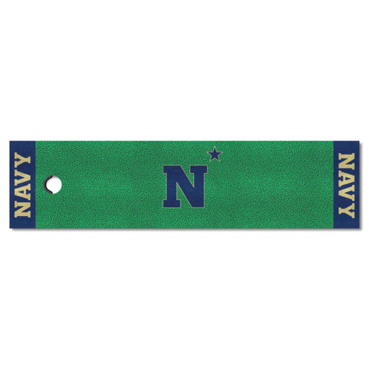 Naval Academy Putting Green Mat - 1.5ft. x 6ft. - Naval Academy