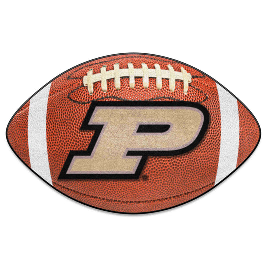 Purdue Boilermakers Football Rug - 20.5in. x 32.5in., Train Logo - Purdue