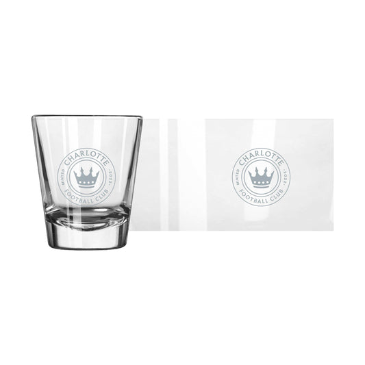 Charlotte FC 2oz Frost Shot Glass - Logo Brands - Flyclothing LLC
