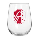 St. Louis FC 16oz Gameday Curved Beverage Glass - Logo Brands - Flyclothing LLC