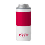 St. Louis City SC 12oz Colorblock Slim Can Coolie - Logo Brands - Flyclothing LLC