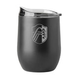 St Louis FC Gunmetal 16oz Black Powder Curved Beverage