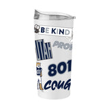 St Louis FC Gunmetal 20oz Black Powder Coat Tumbler - Logo Brands - Flyclothing LLC