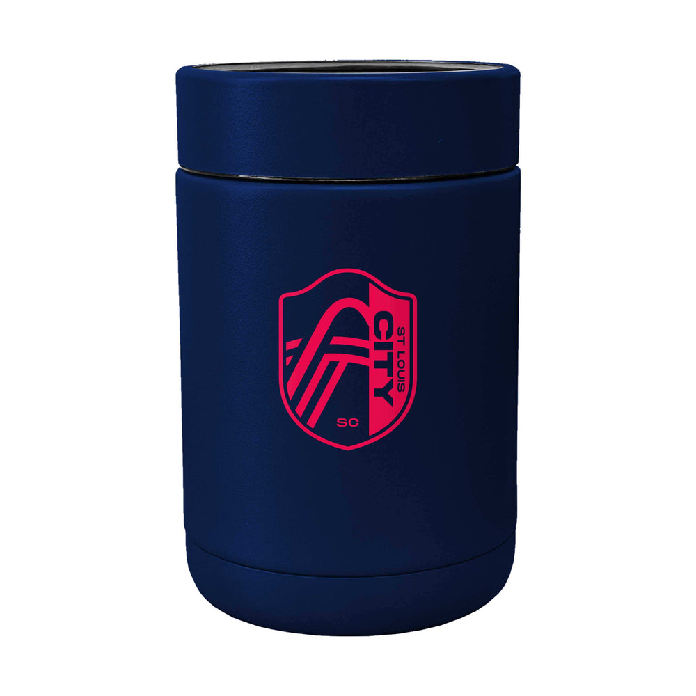 St Louis City SC Street Crest Powder Coat Coolie - Logo Brands - Flyclothing LLC