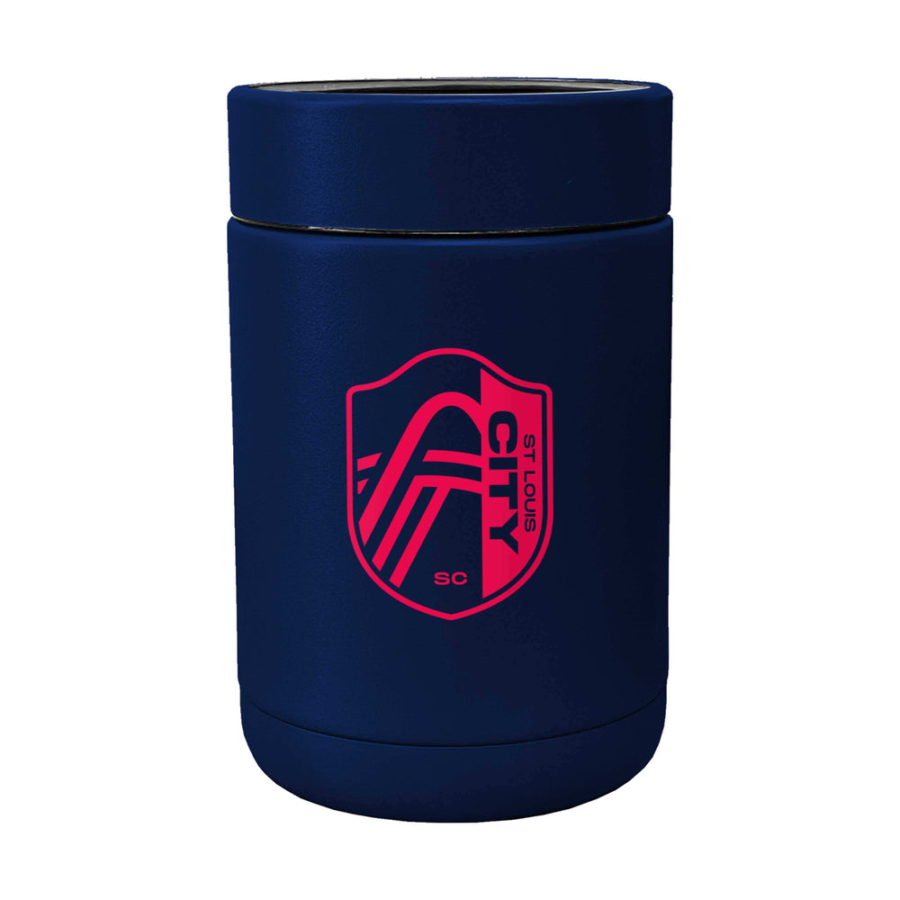 St Louis City SC Street Crest Powder Coat Coolie - Logo Brands - Flyclothing LLC