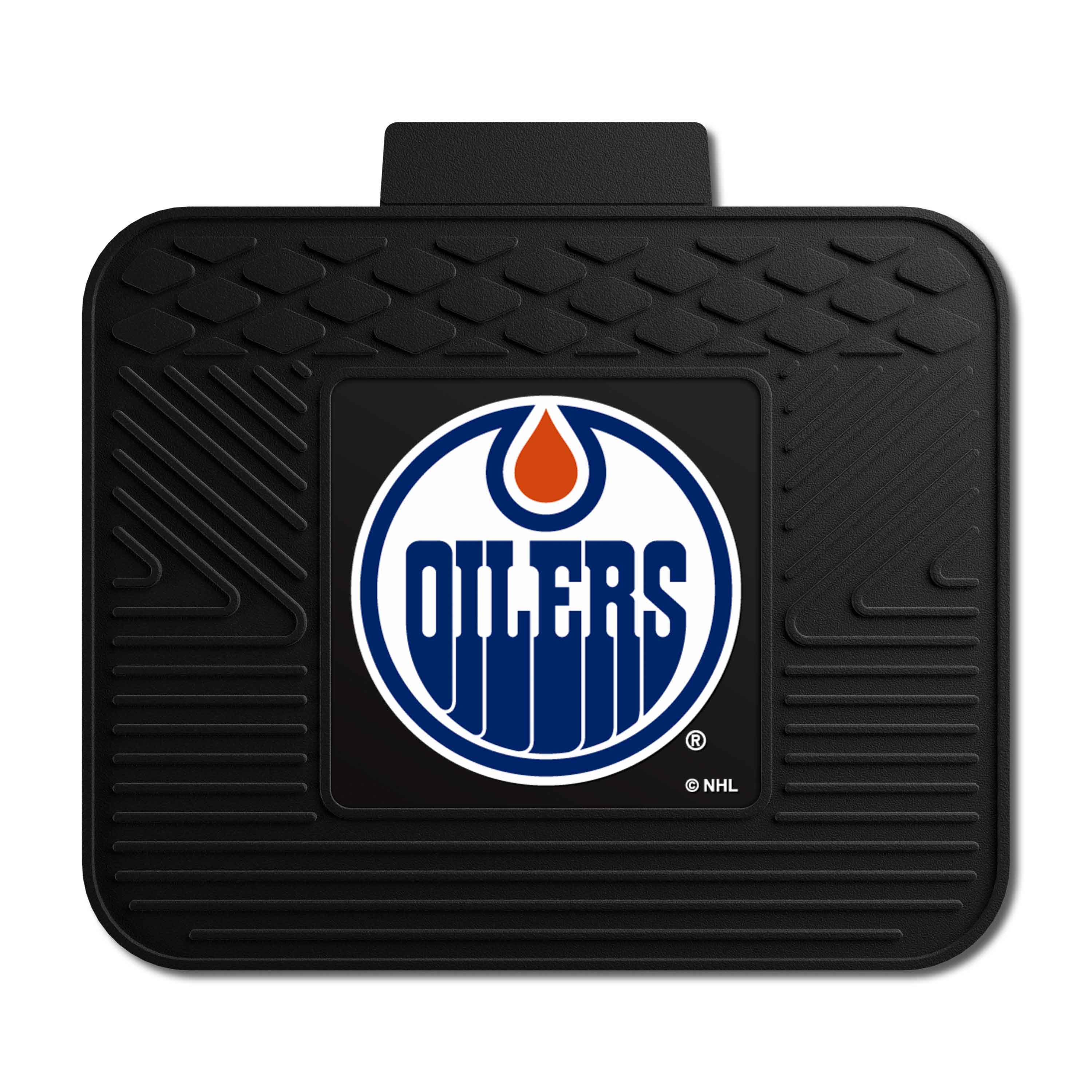 Edmonton Oilers Oilers Back Seat Car Utility Mat - 14in. x 17in. - Edmonton Oilers