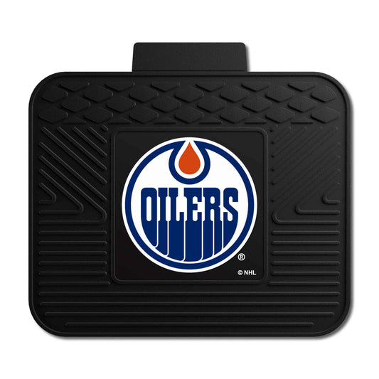 Edmonton Oilers Oilers Back Seat Car Utility Mat - 14in. x 17in. - Edmonton Oilers