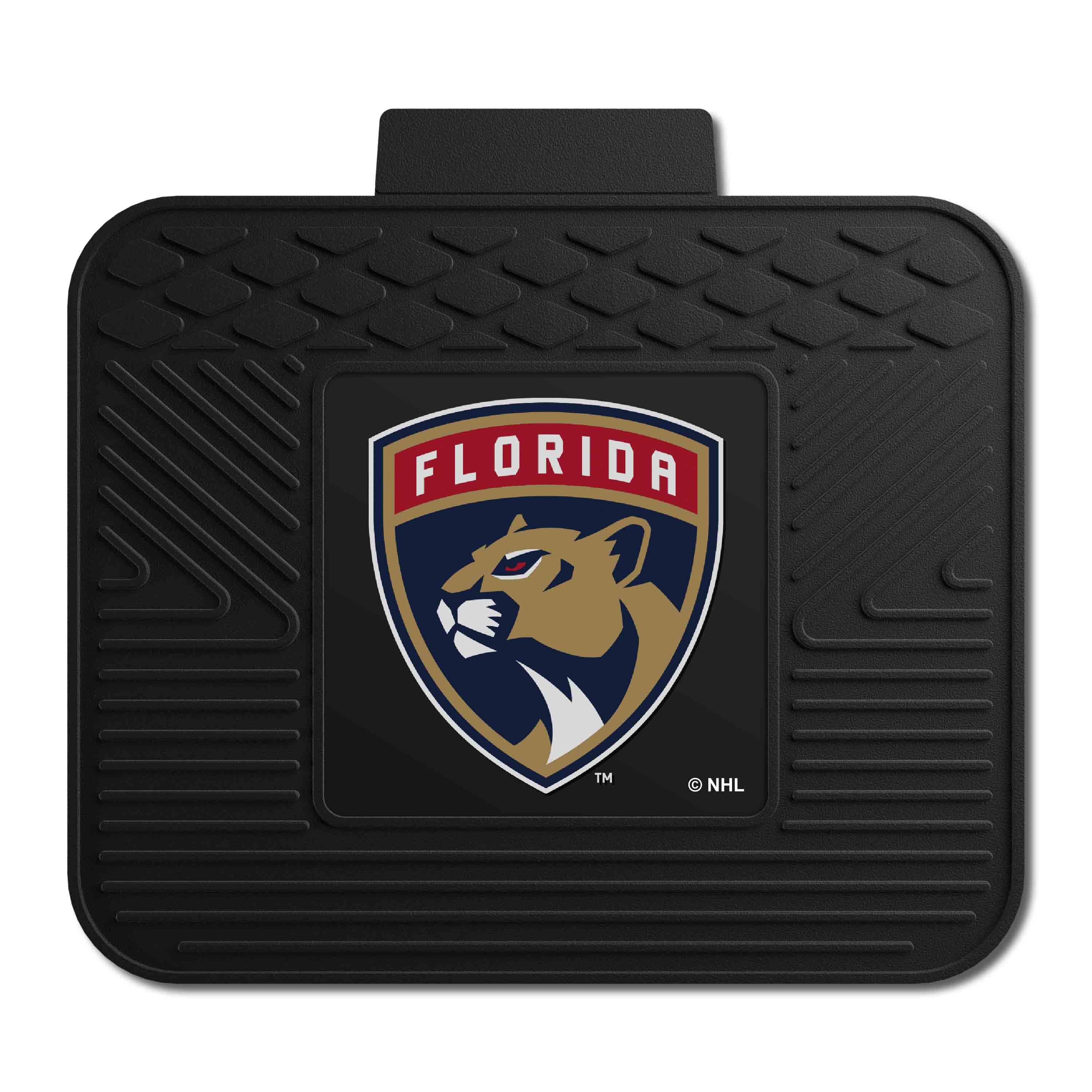 Florida Panthers Back Seat Car Utility Mat - 14in. x 17in. - Florida Panthers