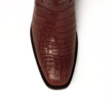 Ferrini USA Stallion American Alligator Men's Boots Cognac - Ferrini USA