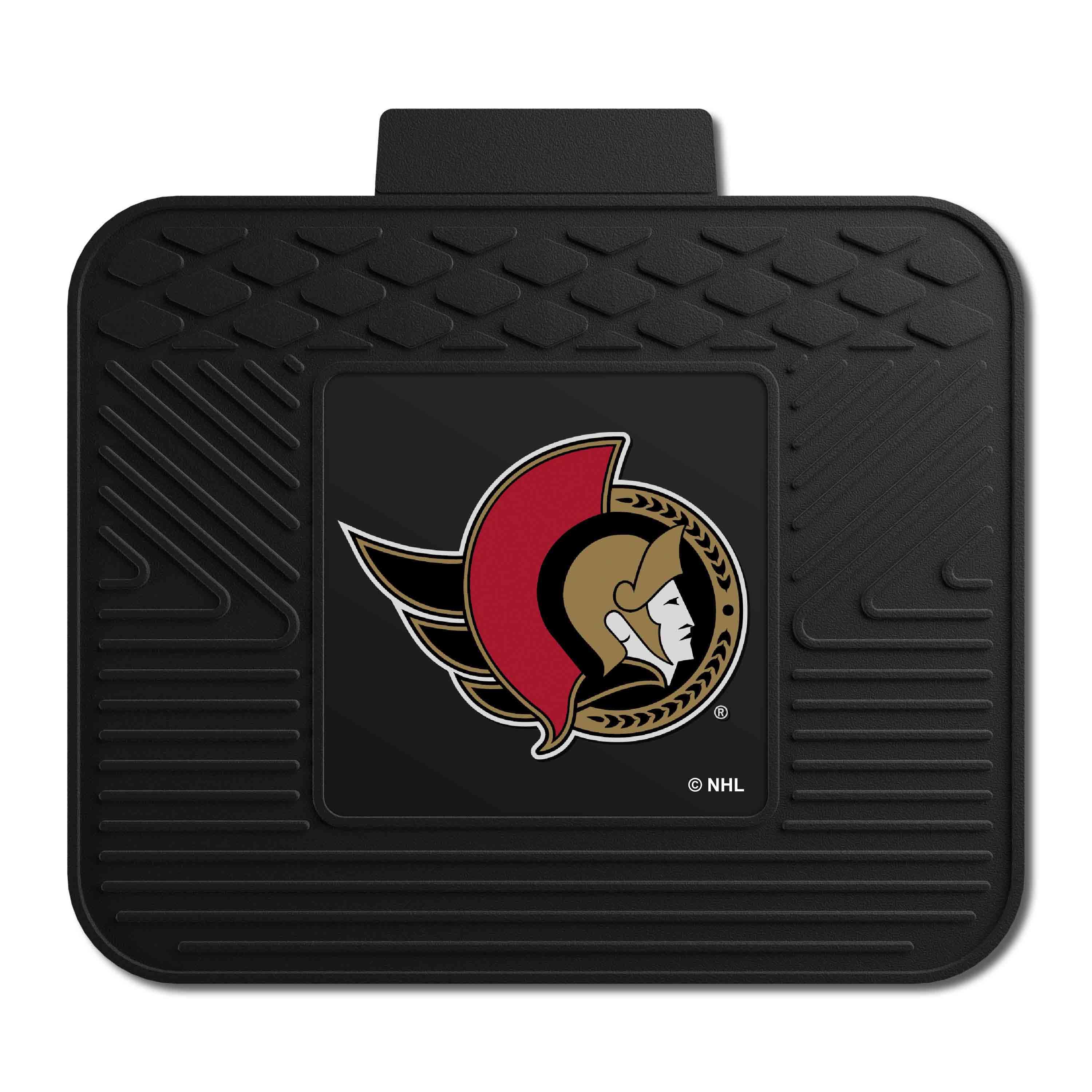 Ottawa Senators Back Seat Car Utility Mat - 14in. x 17in. - Ottawa Senators